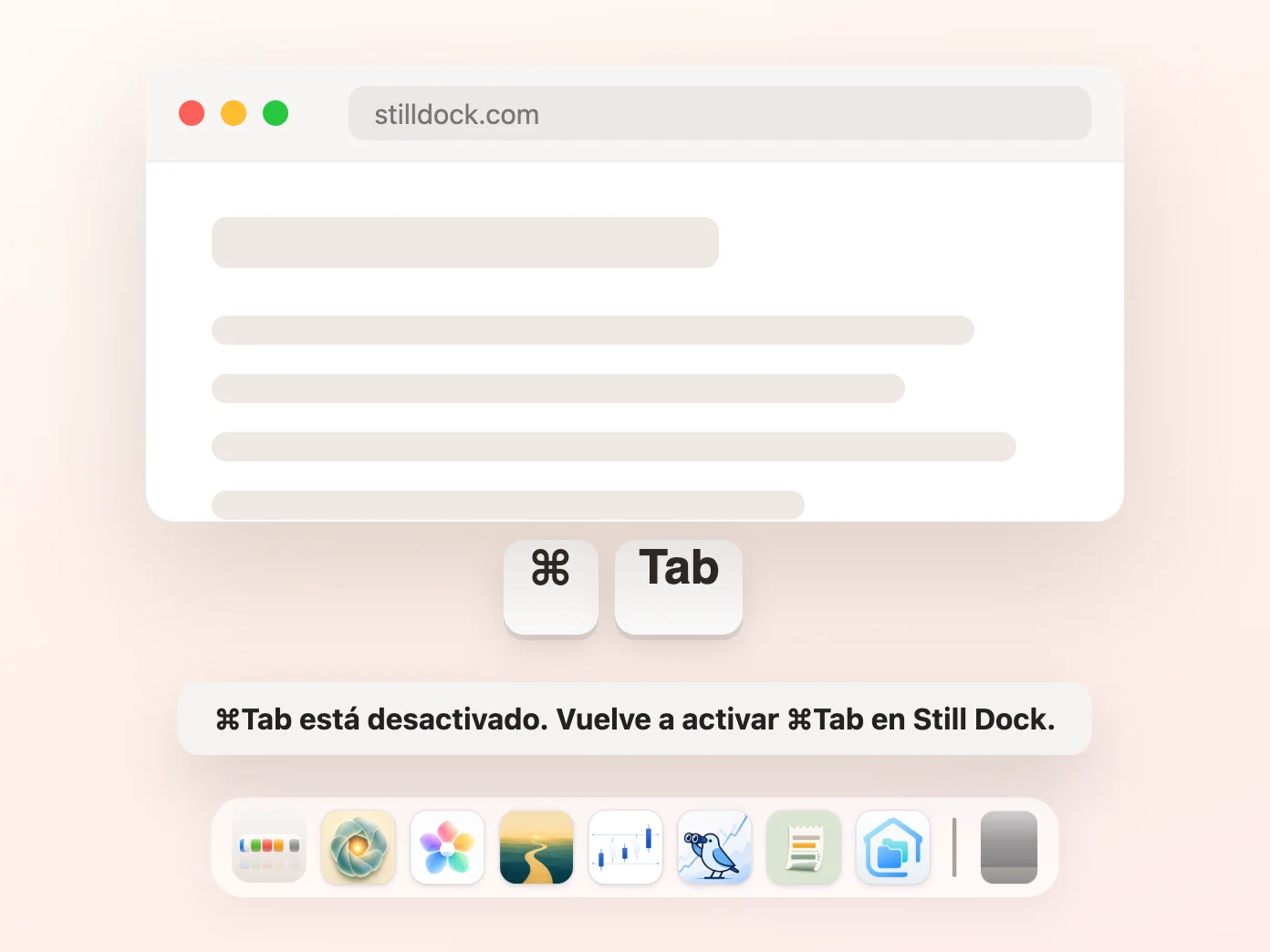 Still Dock desactivando Cmd Tab