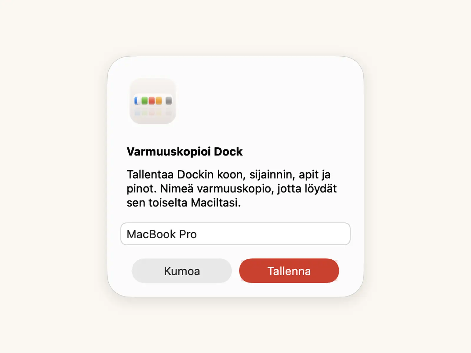 iCloud-varmuuskopio