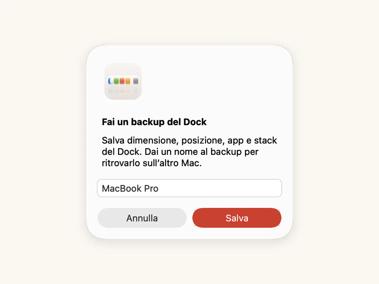 Backup iCloud