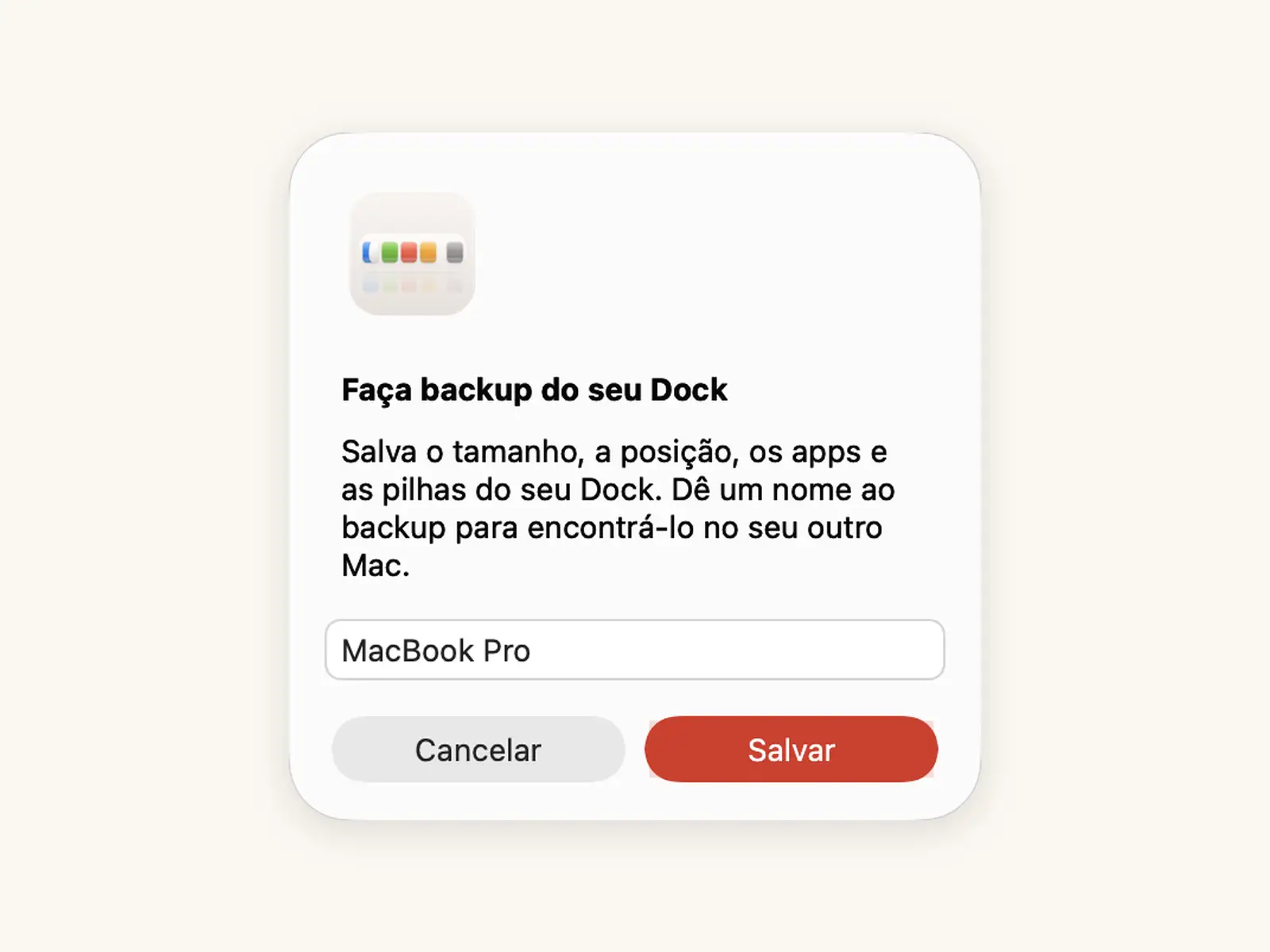 Backup no iCloud