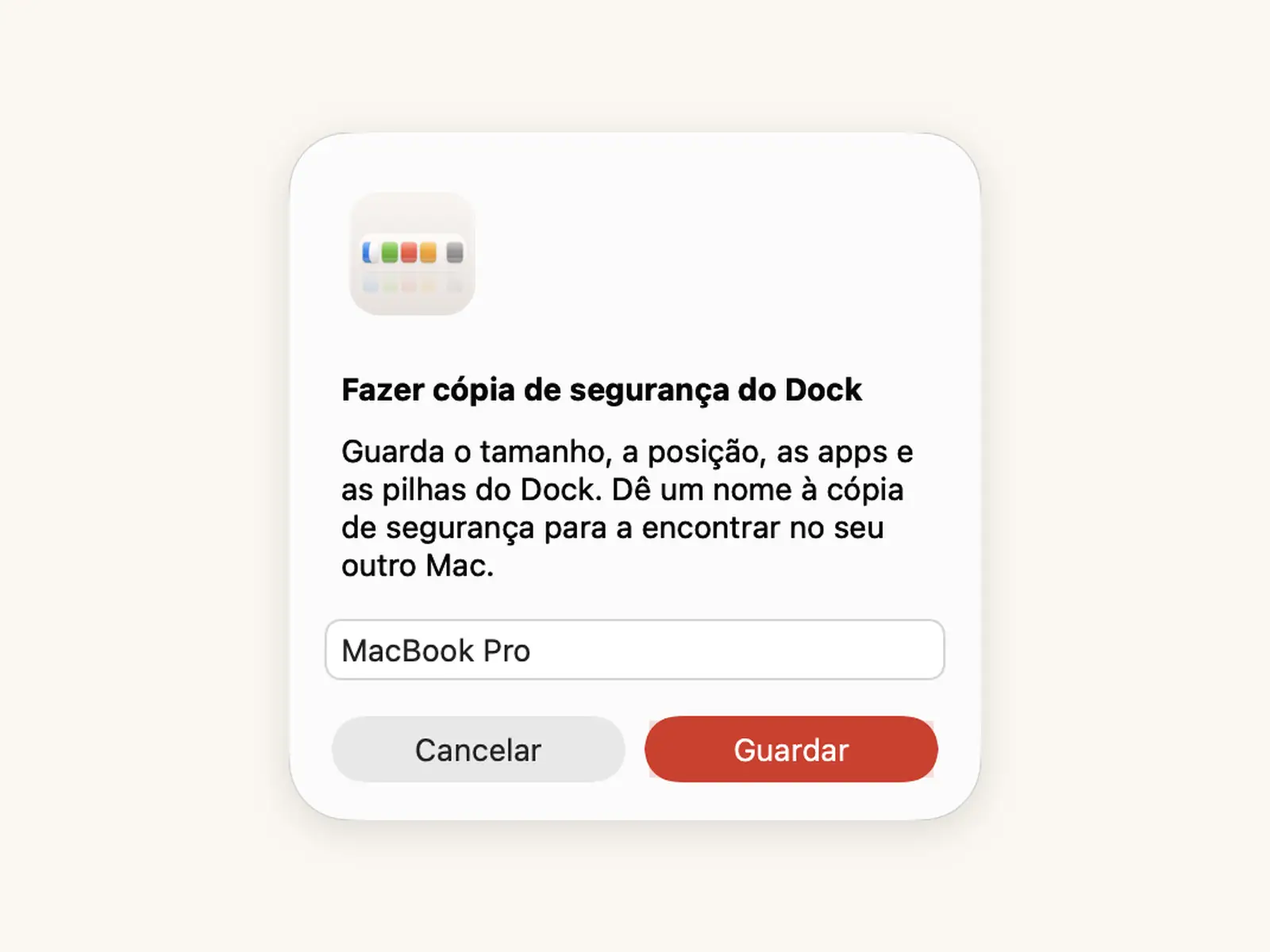 Cópia de segurança no iCloud