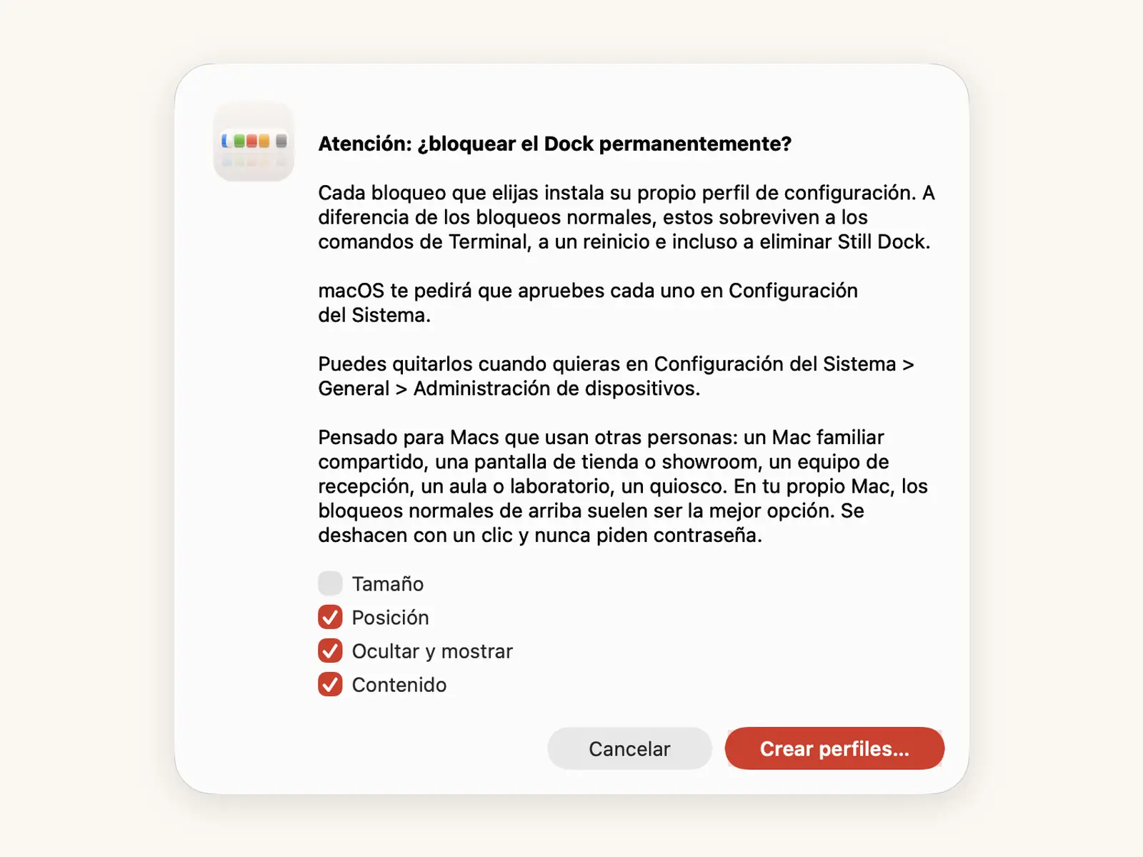 Bloqueo permanente
